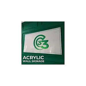 Square Acrylic Signage