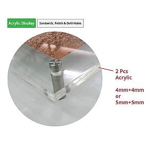 Acrylic Sandwich Frame (with Boltnut)