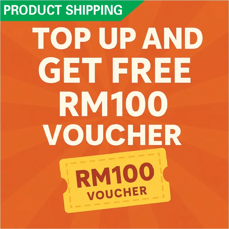 Topup and Get Free RM100 Voucher