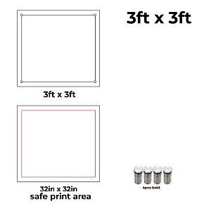 Square Acrylic Signage