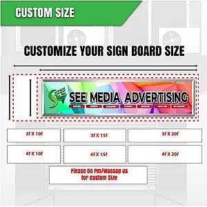 Horizontal Signboard