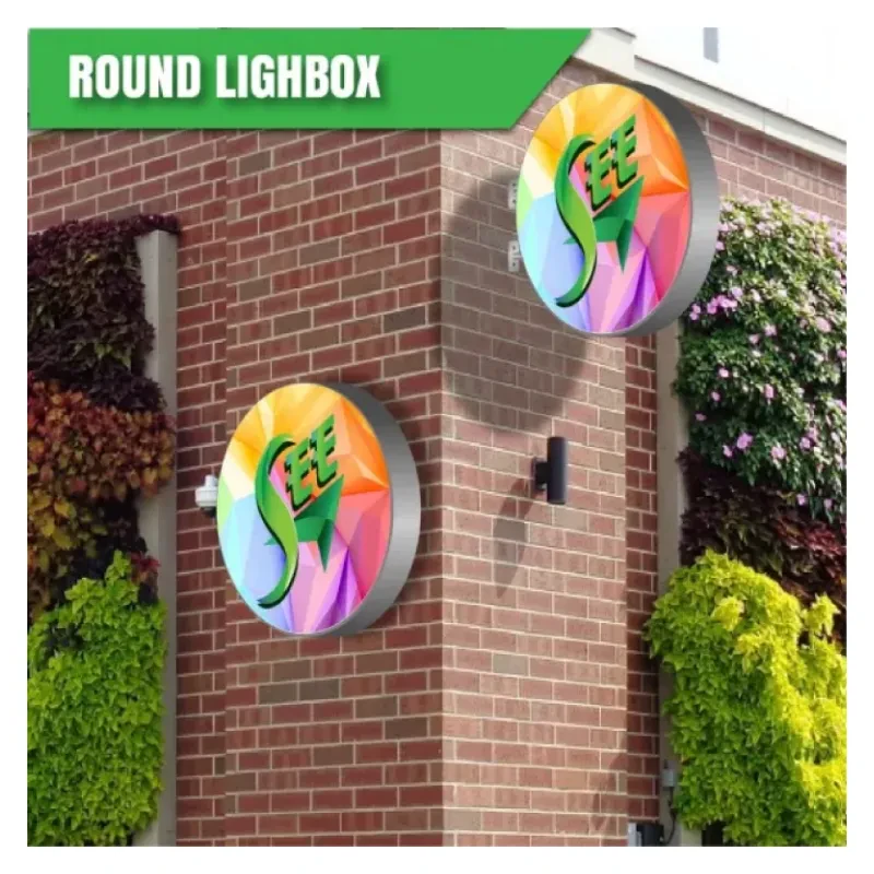 Round Lightbox