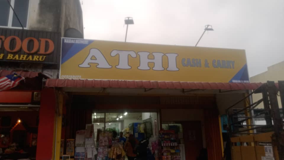 Signboard Athi Cash & Carry