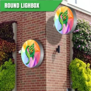 Round LED Lightbox
