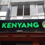 3D Frontlit Base Ceiling Strip installed at Restoran Kenyang by GREAT SIGN ADVERTISING