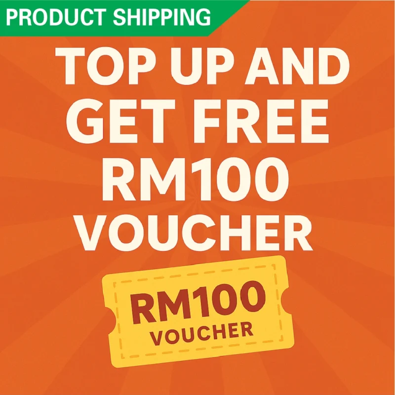 Topup and Get Free RM100 Voucher
