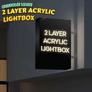 Acrylic Lightbox (2 Layers)