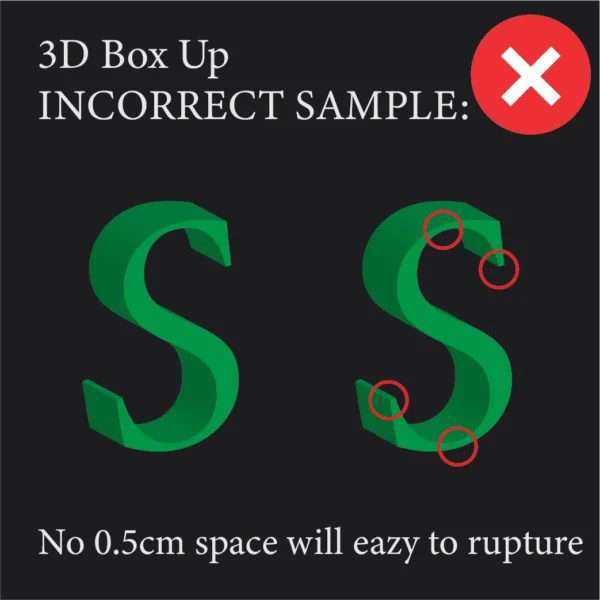 3D Signage with light - Image 6