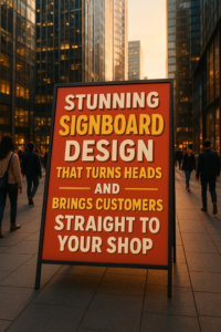 A Stunning Signboard Design That Turns Heads and Brings Customers Straight to Your Shop