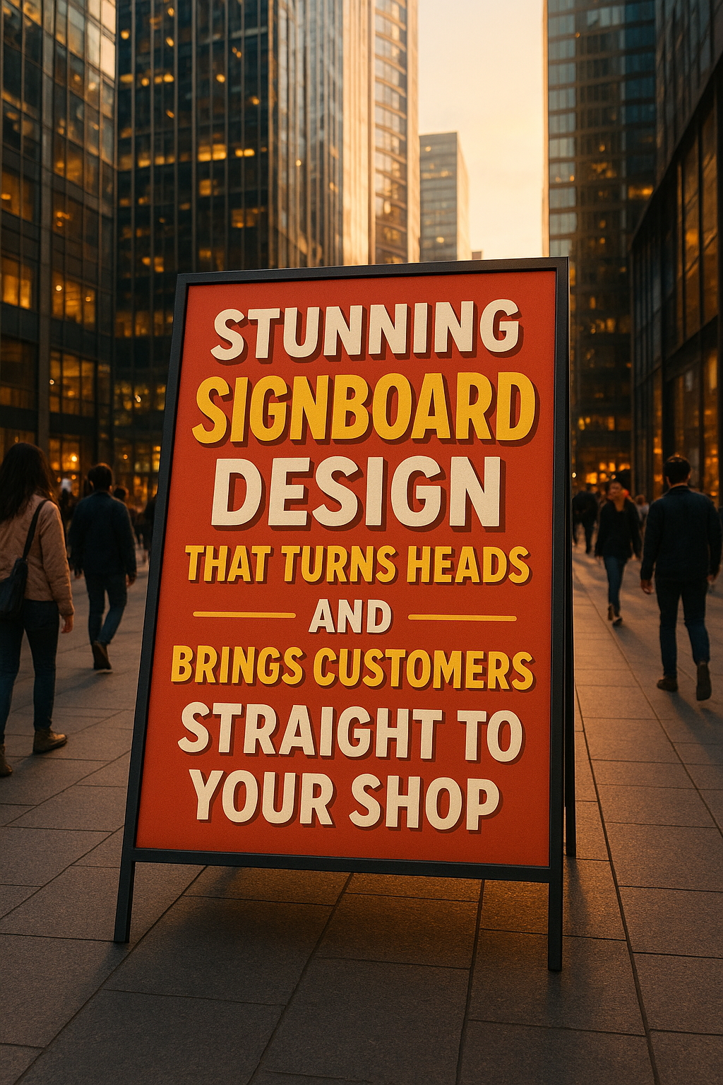 A Stunning Signboard Design That Turns Heads and Brings Customers Straight to Your Shop