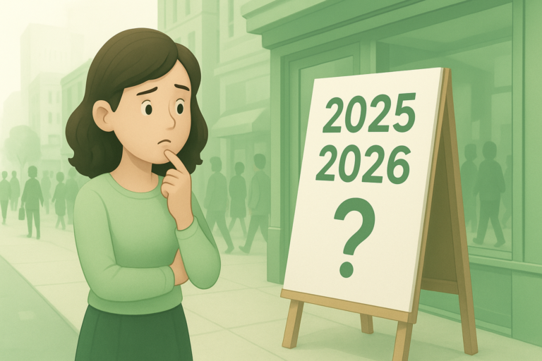 Contoh papan tanda kedai moden 3D dan lightbox dengan harga terkini 2025.