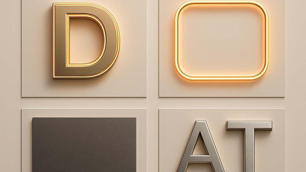 trend signboard modern 2026 untuk bisnes